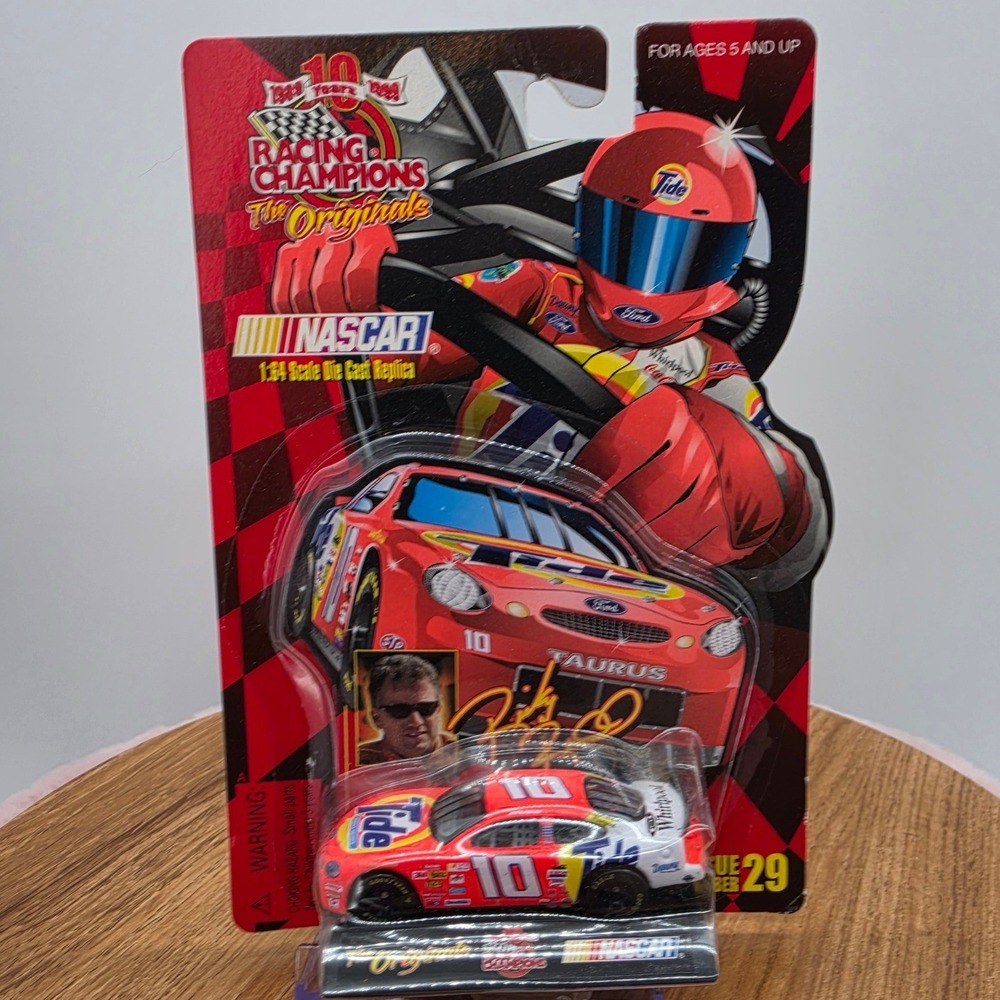 Racing Champions Ricky Rudd 10 Tide Ford Taurus 1:64 Diecast NASCAR Originals 99